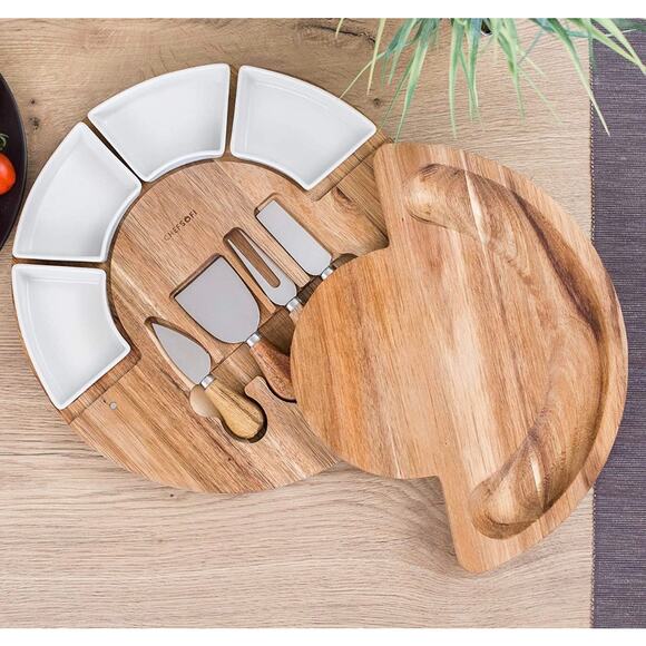 CHEFSOFI Cheese Board & Charcuterie Serving Platter Set - new in box - Picture 3 of 7